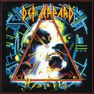 Def Leppard ‎– Hysteria Audio Compact Disc Case and Insert